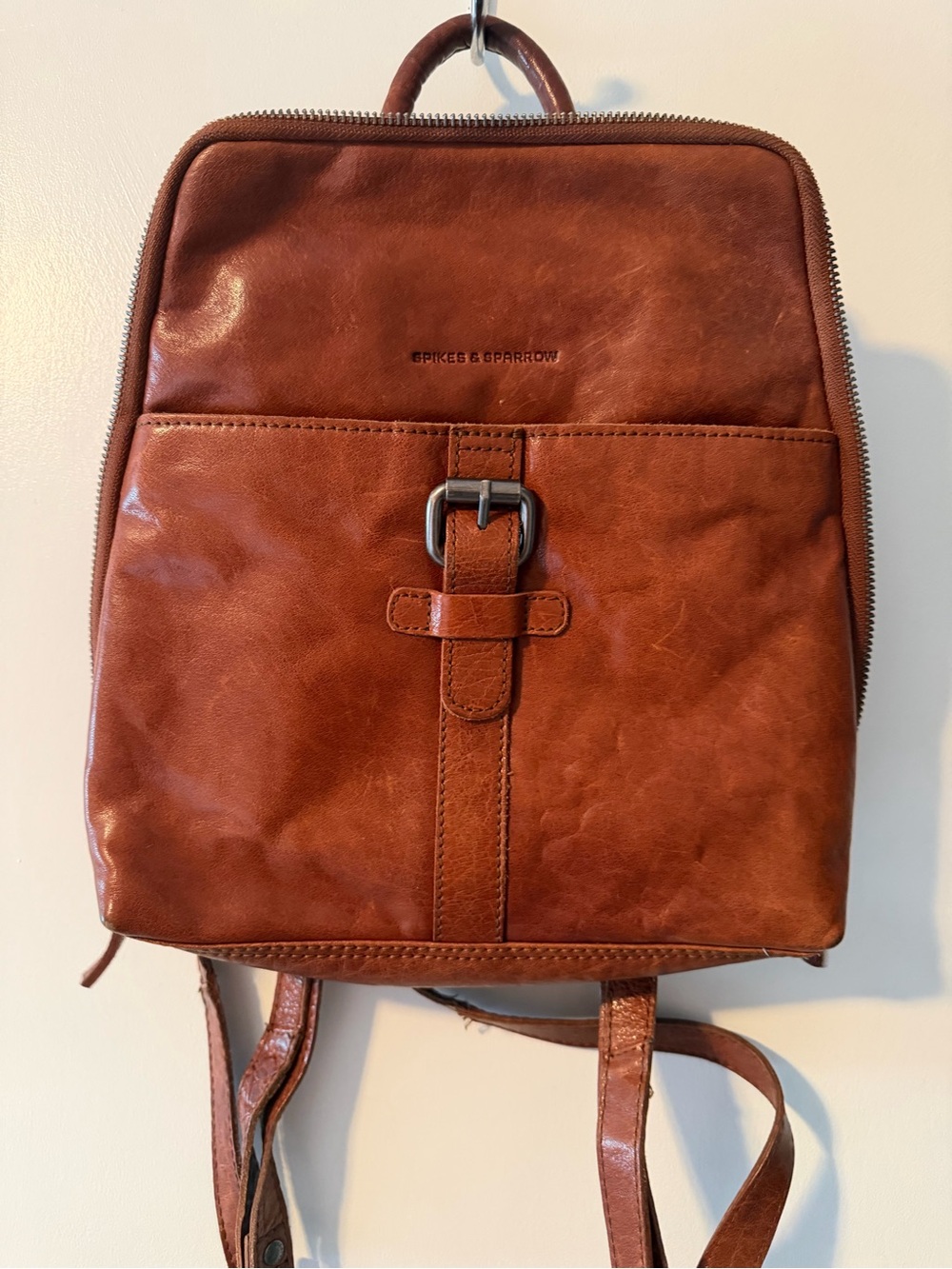 Spikes & Sparrow Leather Backpack